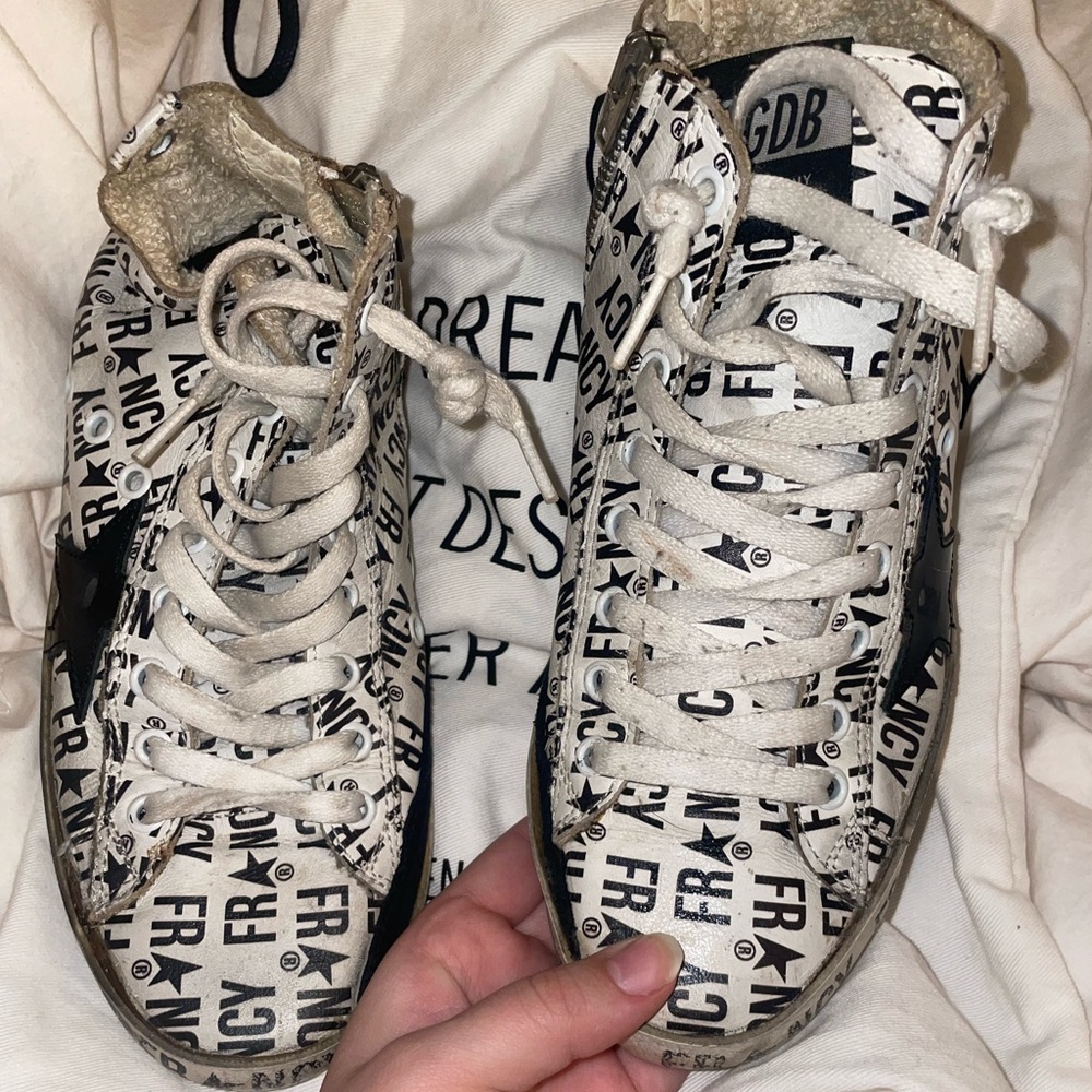 Golden goose Francy special edition high top sneakers - Picture 3 of 14